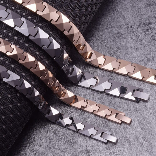Arrow scratch stainless steel bracelet【TR2760】
