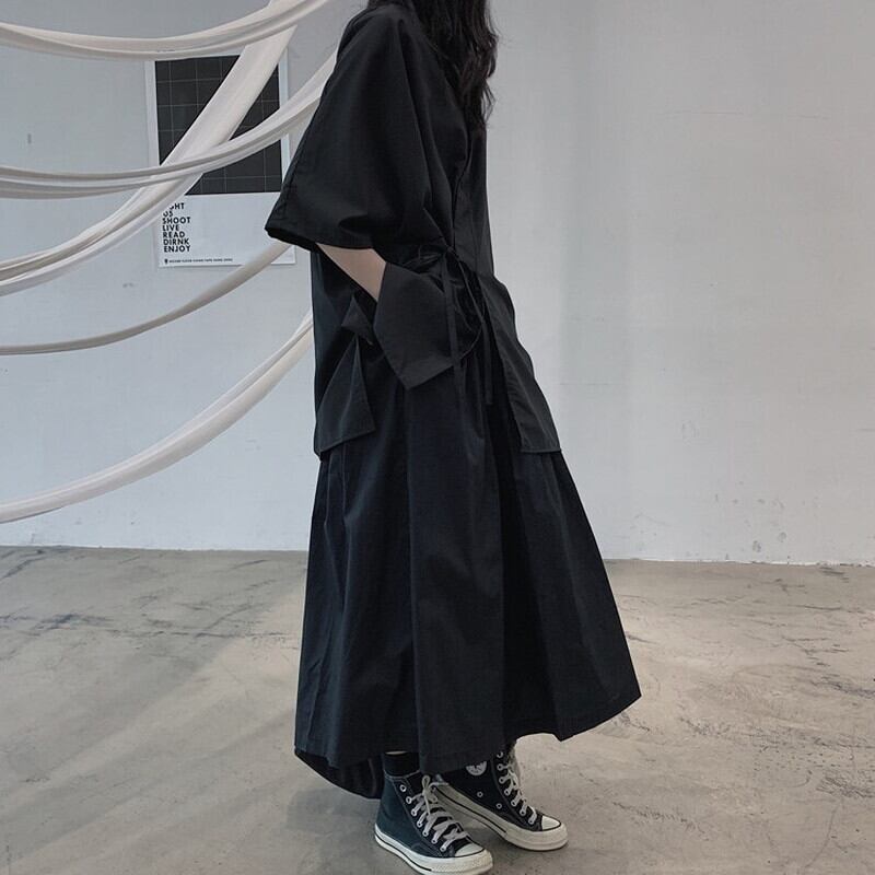 Loose Irregular Collared Shirt【TR3108】