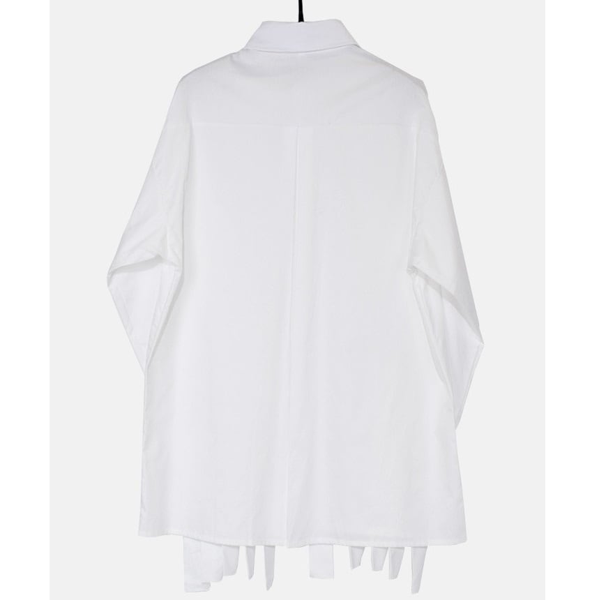 Tassel White Chick Shirt【TR0238】