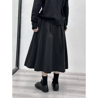 A-Line Simple Skirt【TR3159】