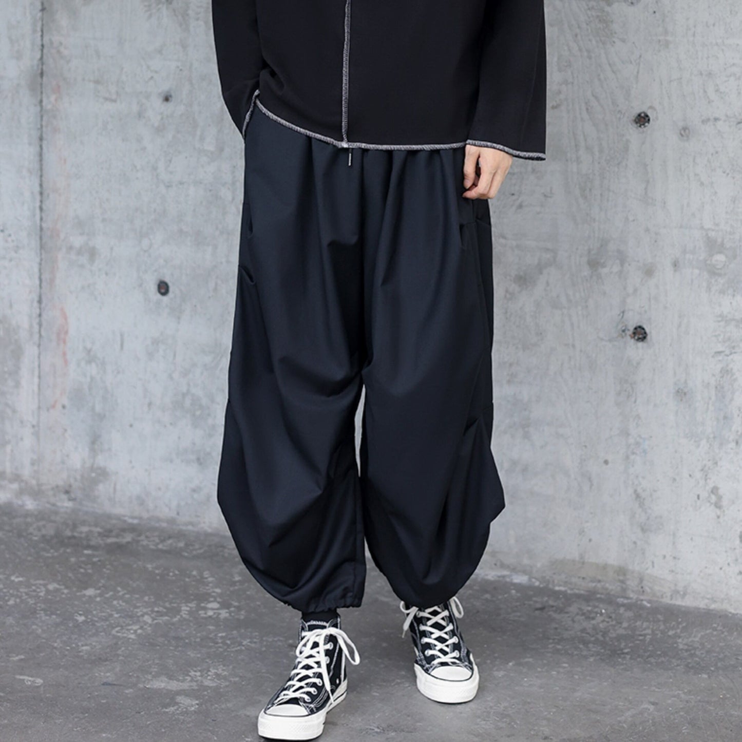 Side-tuck Balloon Silhouette Pants【TR3314】