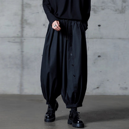 Gathered Balloon Cropped Pants【TR3310】
