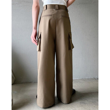 Pocket Bang Wide Pants【TR1448】