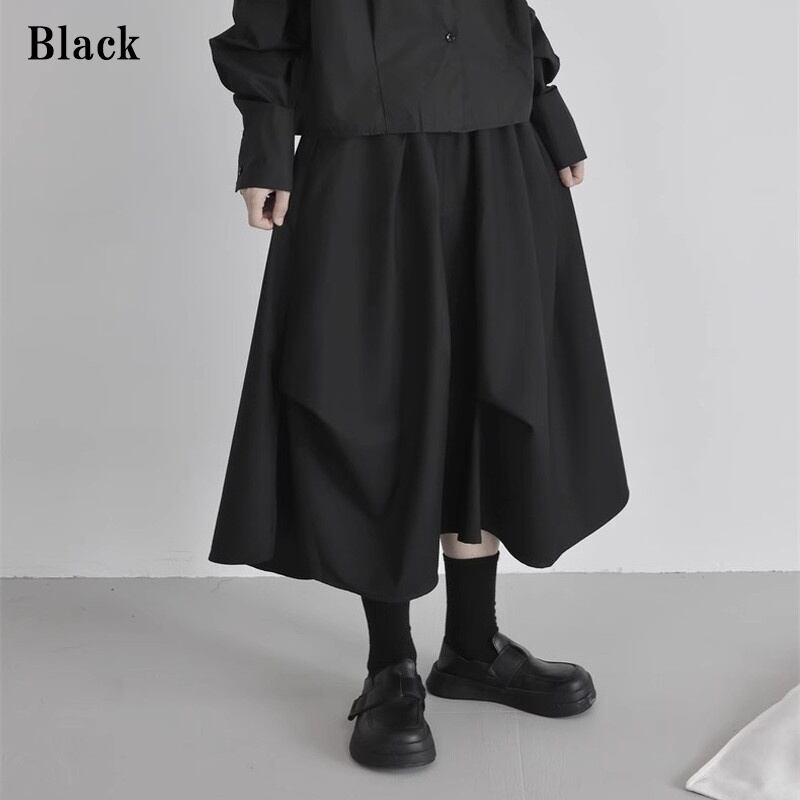 Asymmetry Drape Skirt【TR3187】