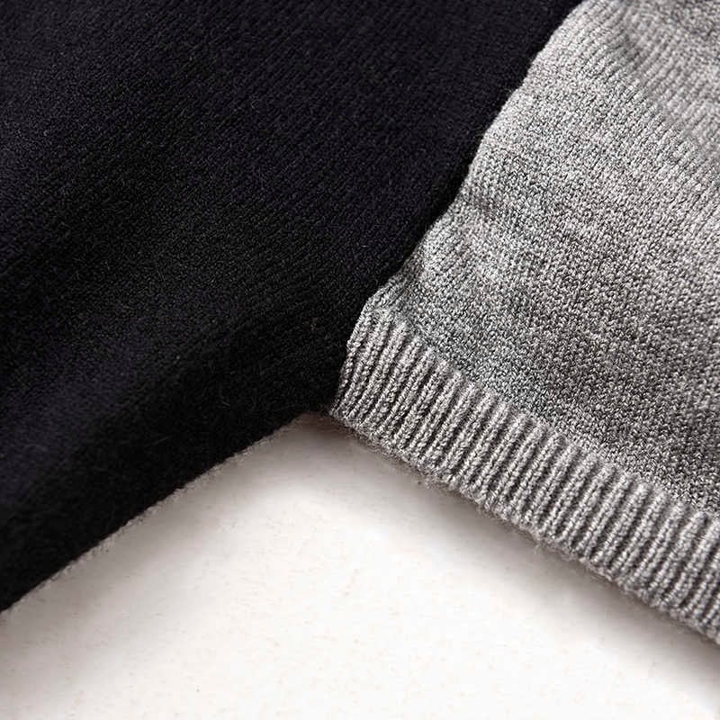 Turtleneck All-in-one Dress【TR1147】