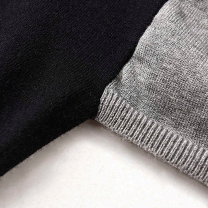 Turtleneck All-in-one Dress【TR1147】