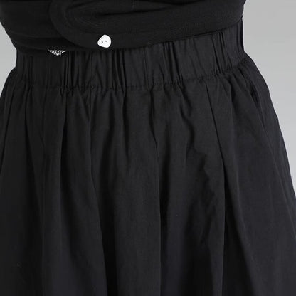 A-Line Simple Skirt【TR3159】