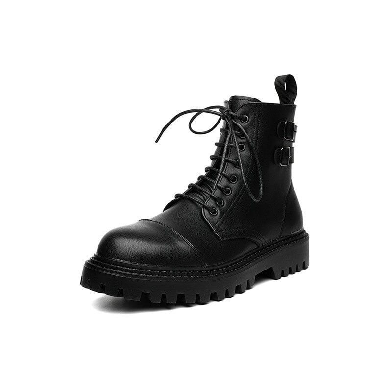 Lace-up Leather Boots【TR1296】