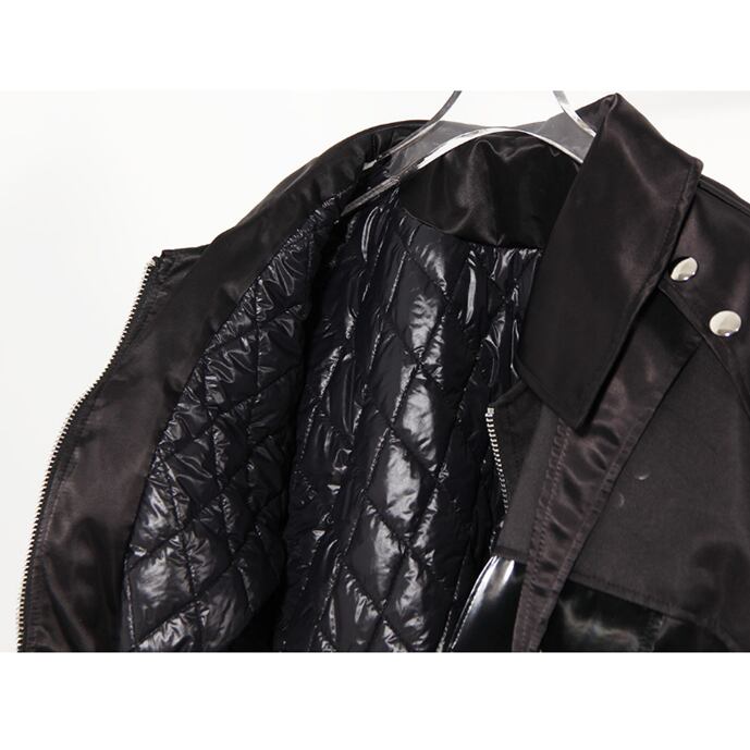 〈Unisex〉High Leather Motorcycle Jacket【TR1228】