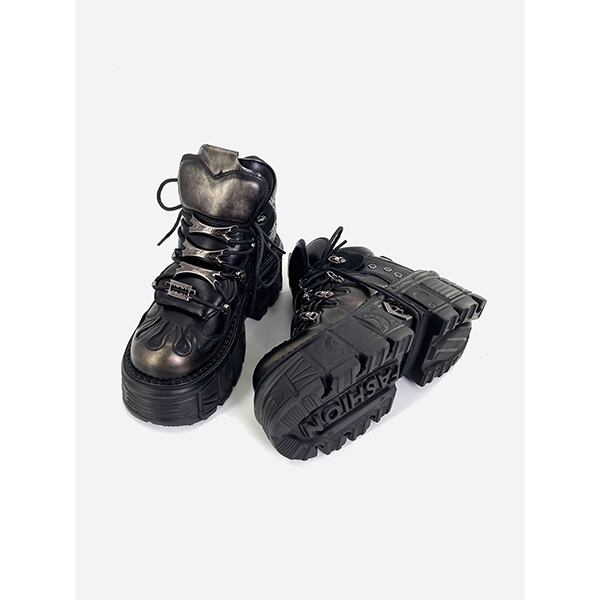 Metal Punk Style Boots【TR3391】