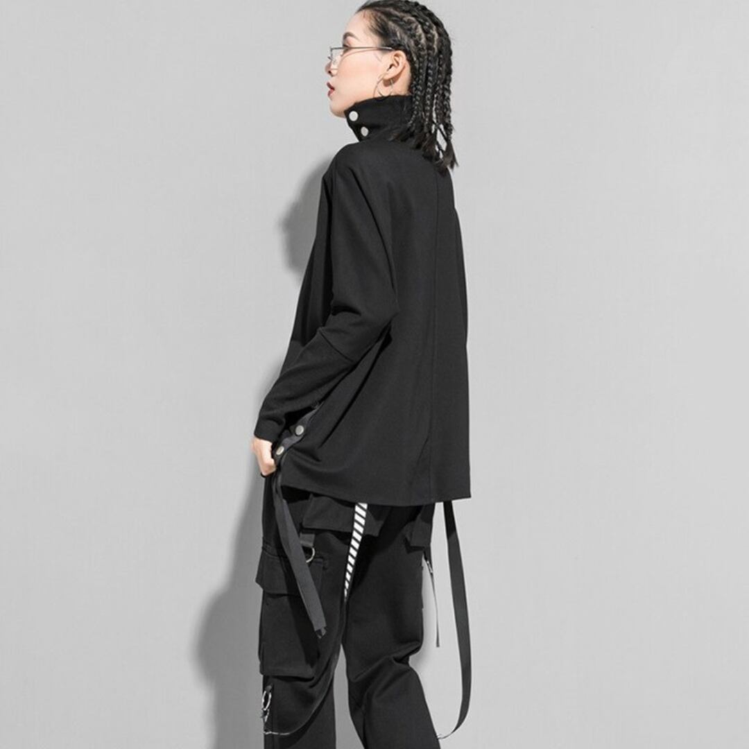 Turtle Neck Casual T-Shirt【TR3050】