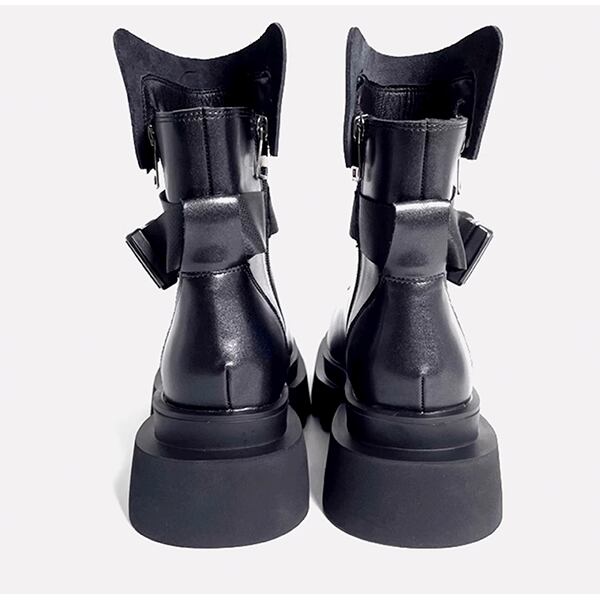 Square toe Combat Boots【TR3384】