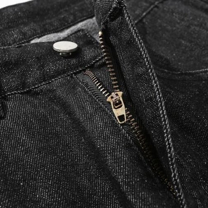 〈Unisex〉Patchwork Straight Jeans【TR1172】