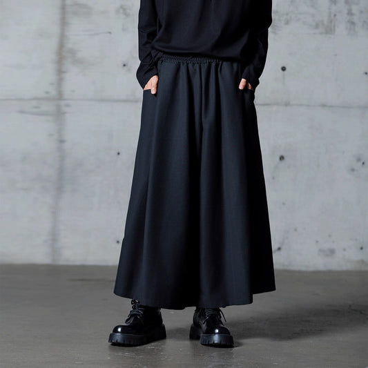 Side Pocket Long Culottes【TR3291】