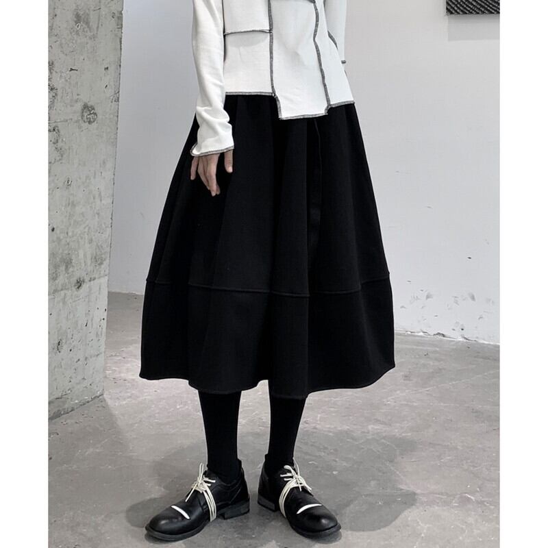 Balloon Tiered Skirt【TR3178】