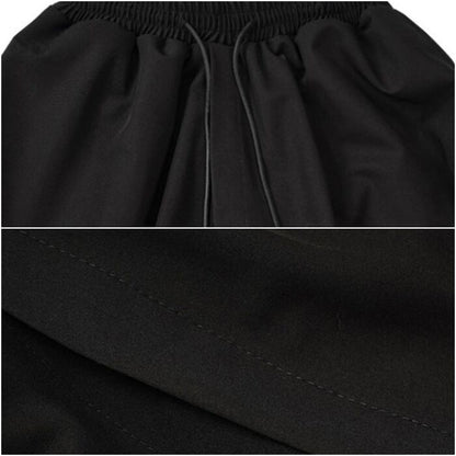 Irregular Hem Cropped Culottes【TR3276】
