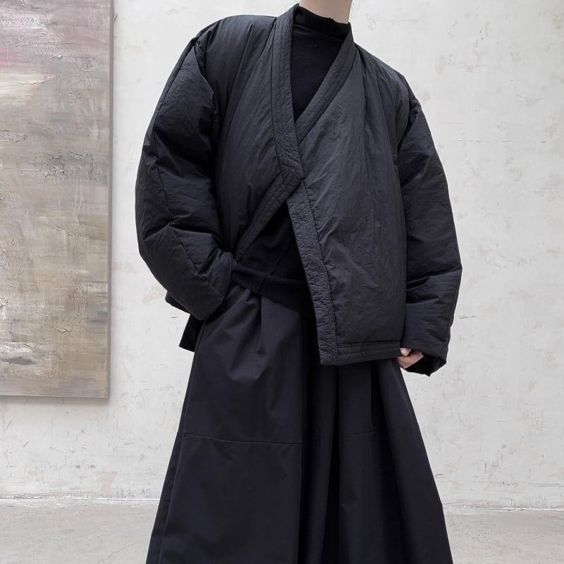 Asymmetry V-Neck Loose Jacket【TR3248】