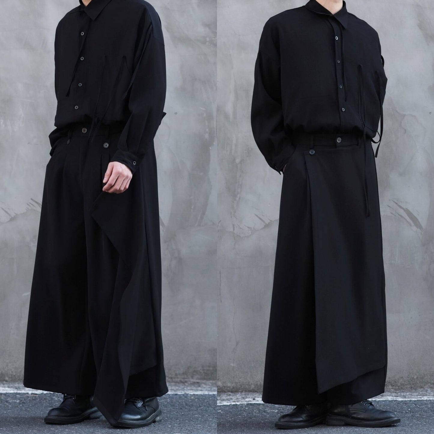 Wrap Design Hakama Pants【TR3275】