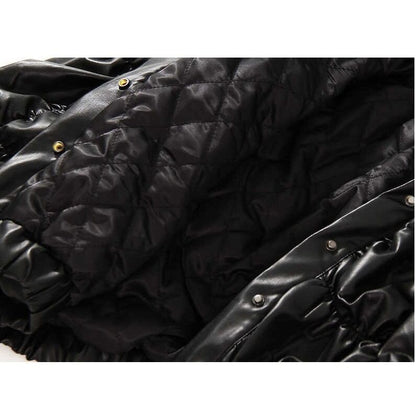 Bubble Fit Black Jacket【TR1108】