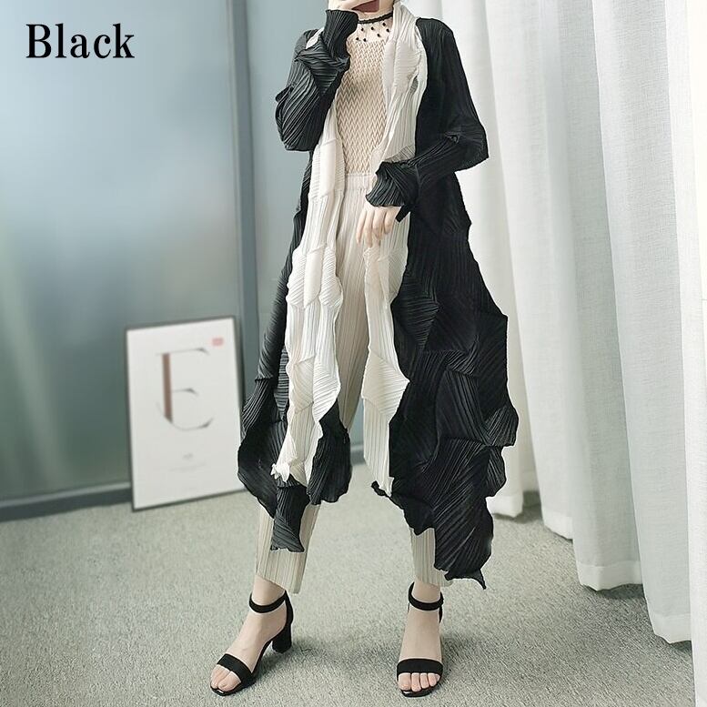 Pleats Soft Asymmetry Jacket【TR3052】
