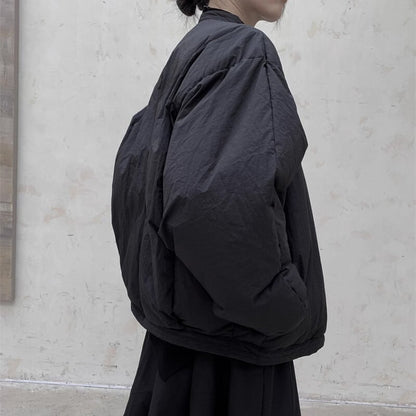Asymmetry V-Neck Loose Jacket【TR3248】