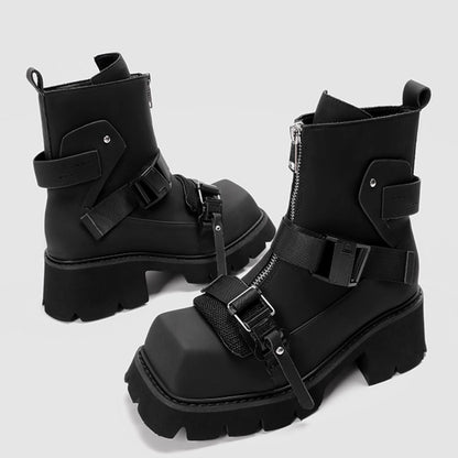 Punk-Rock Short Boots【TR3379】