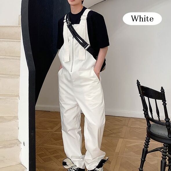 Center Straight Cotton Overall【TR2474】