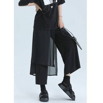 Cropped Layered Pants【TR3219】