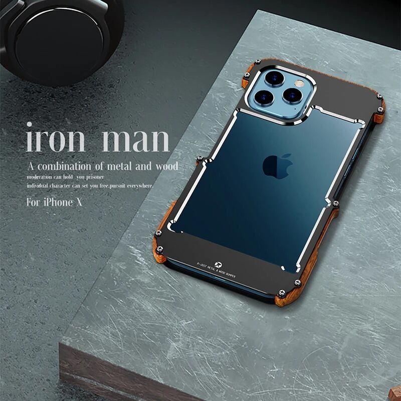 Bumper Case - Wood × Aluminum【TR0160】