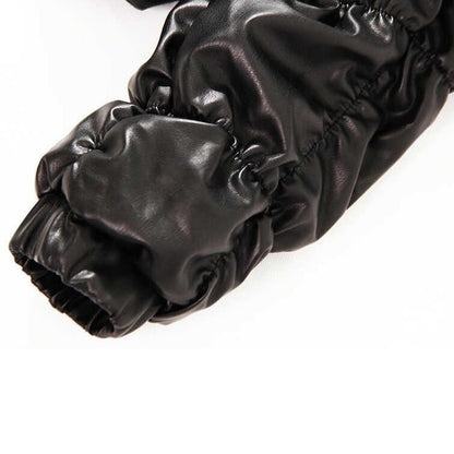 Bubble Fit Black Jacket【TR1108】