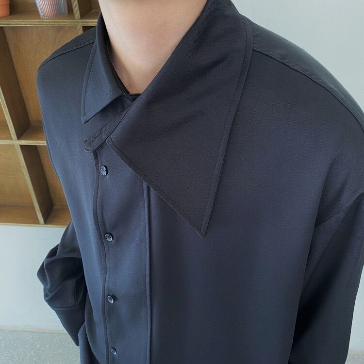Nichi-botton Asyme Shirt【TR1446】