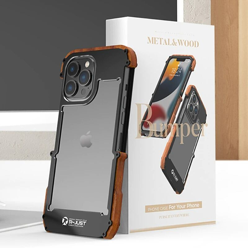Bumper Case - Wood × Aluminum【TR0160】