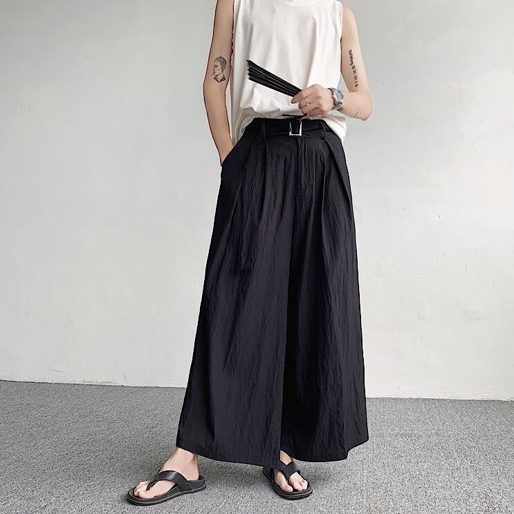 Belted Wide Pants【TR3313】