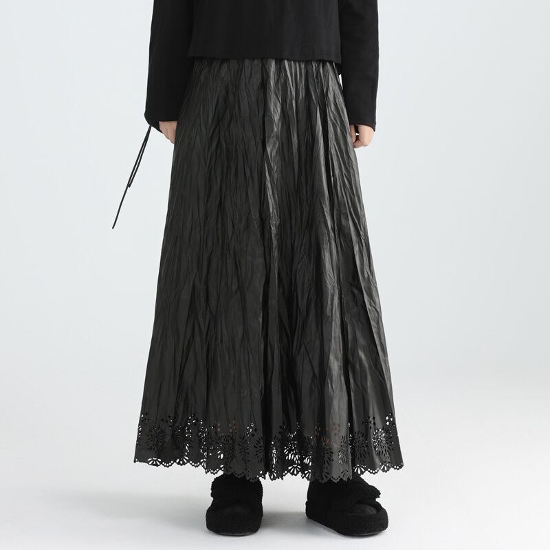 Flower Eyelet Skirt【TR3182】