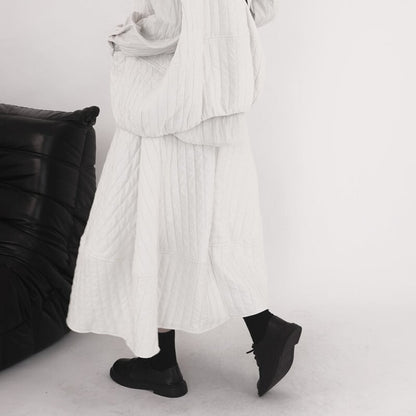 Quilting Crumply Skirt【TR3158】