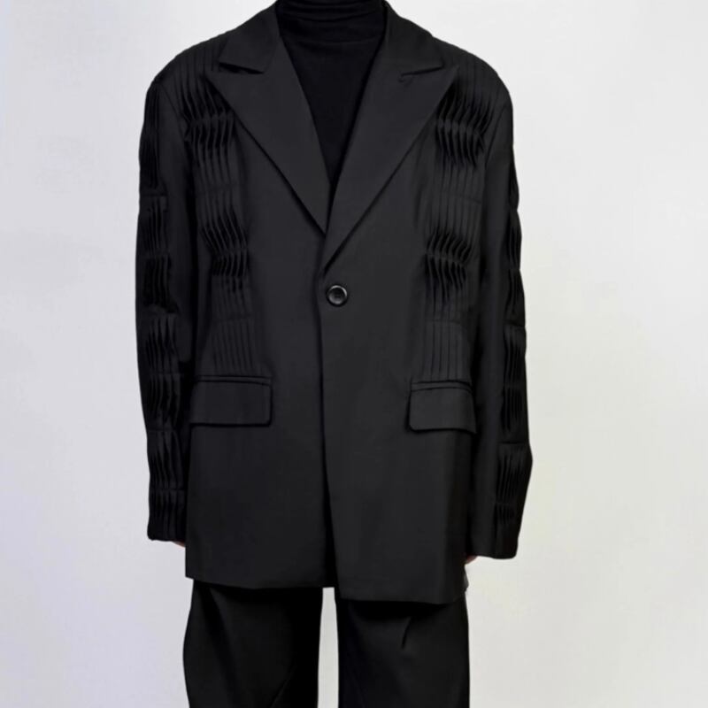 Pleated Structure Jacket【TR3365】