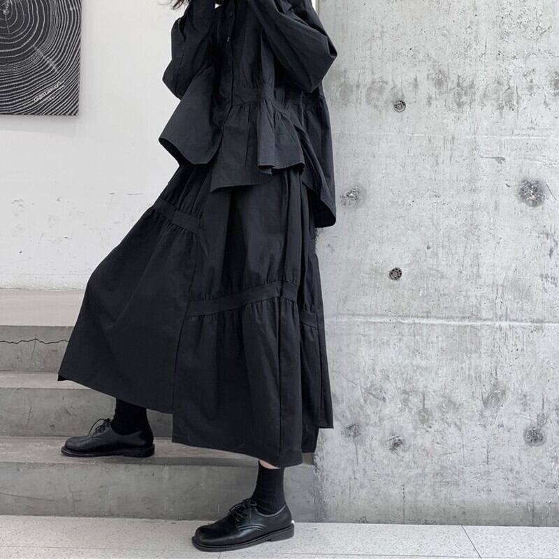 Gather Fluffily Skirt【TR3179】