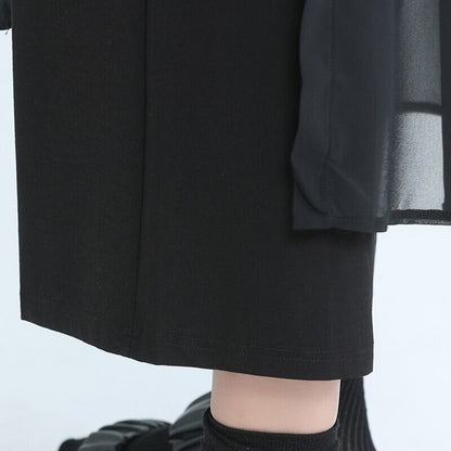 Cropped Layered Pants【TR3219】