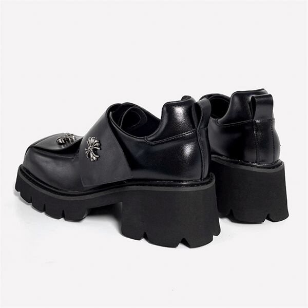 Metallic Cross Pattern Shoes【TR3404】