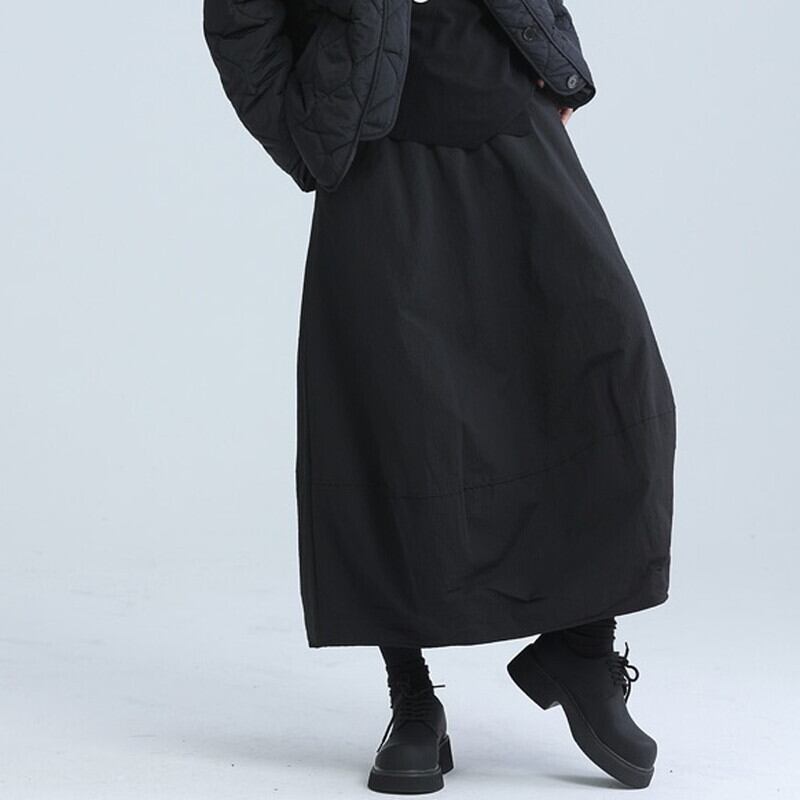 Balloon Drawstring Skirt【TR3154】