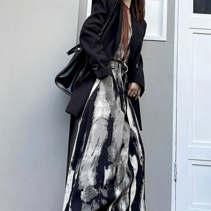 Tie Dye All-in-one Dress【TR3084】