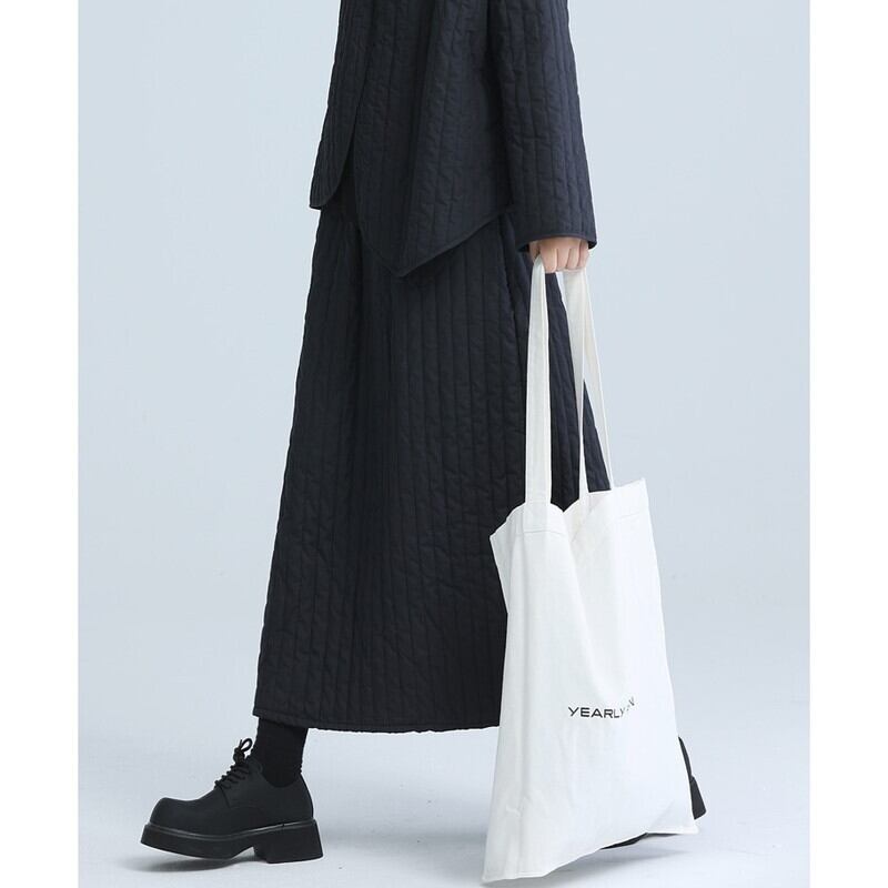 Quilting Long Skirt【TR3153】