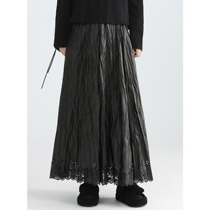 Flower Eyelet Skirt【TR3182】