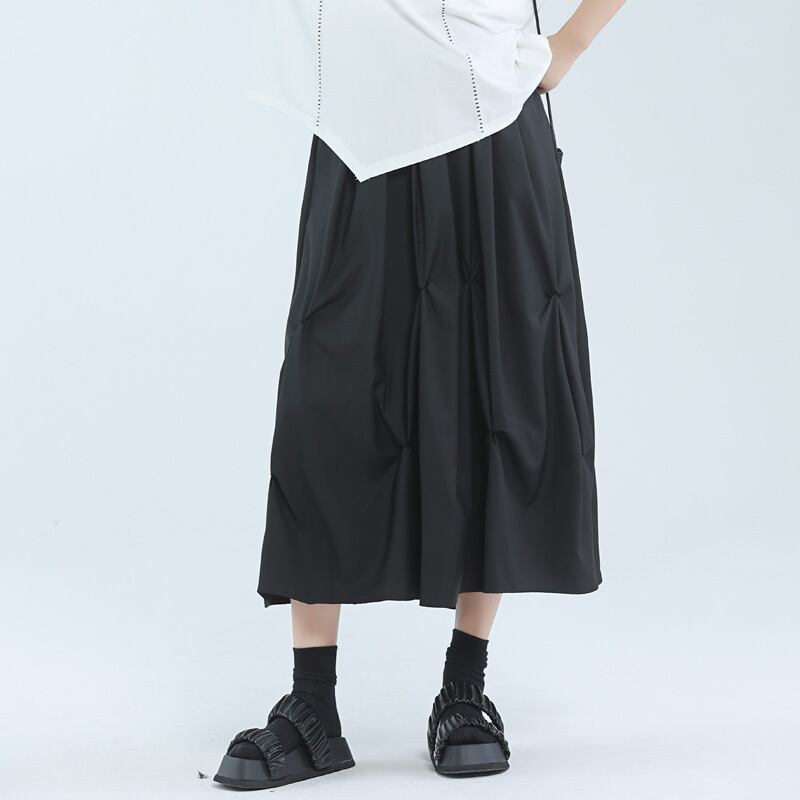 Asymmetry Drape Skirt【TR3174】