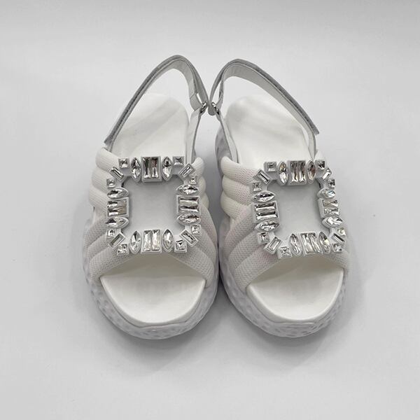 Rhinestone Buckle Sandal【TR3418】