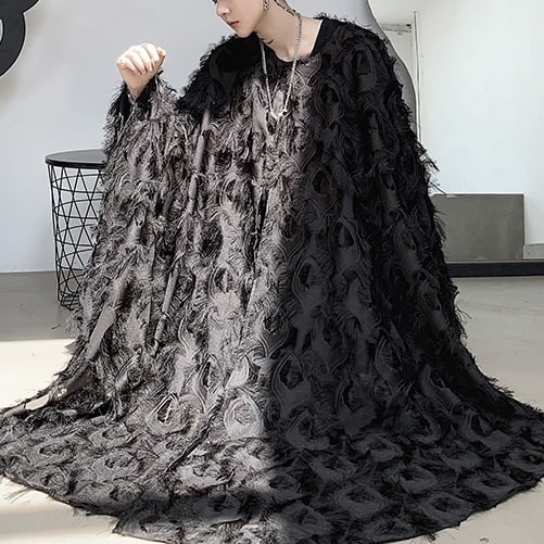Gothic Cloak Shirt Jacket【TR1132】