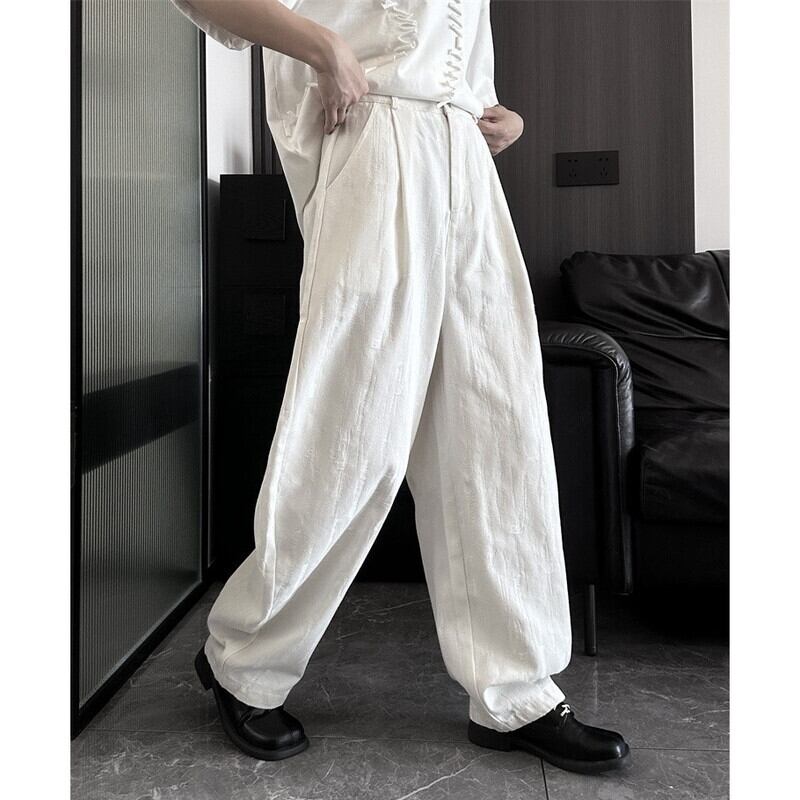 Barrel Wide-Leg Pants【TR3200】