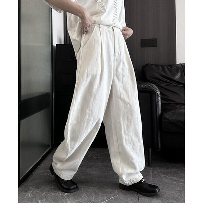 Barrel Wide-Leg Pants【TR3200】