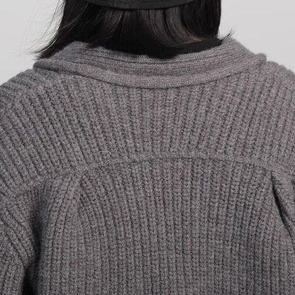 Damage Knit Short Jacket【TR3270】