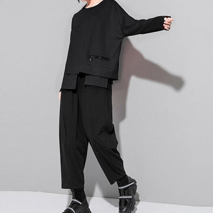 Nichi Pullover Asymmetry Shirt【TR3064】